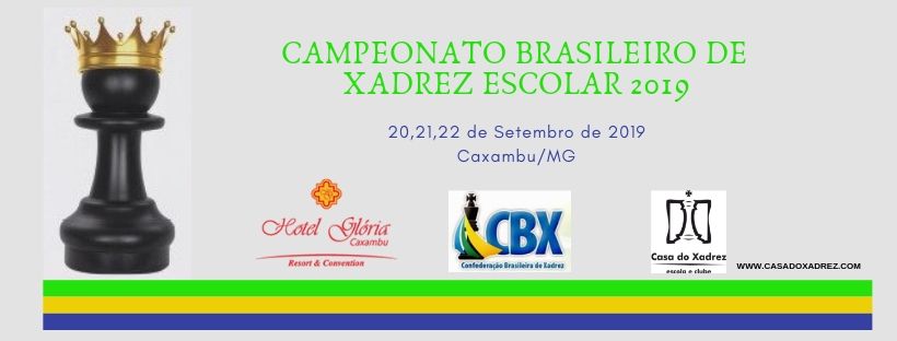 Federação Catarinense de Xadrez - FCX - (Novidades) - Campeonato Brasileiro  de Xadrez Escolar 2019: Seis catarinenses campeões, cinco vice-campeões, um  terceiro e mais nove medalhistas