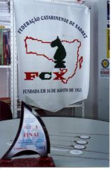 Federao Catarinense de Xadrez - FCX - Trofu e medalhas