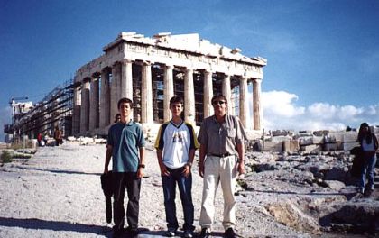 Federao Catarinense de Xadrez - FCX - Parthenon na Acrpolis em Atenas
