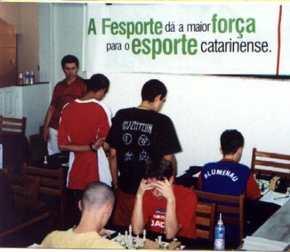 Federao Catarinense de Xadrez - FCX - Partidas