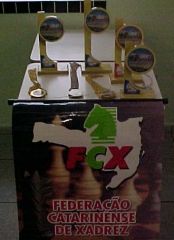 Federao Catarinense de Xadrez - FCX - Premiao