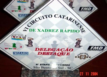 Federao Catarinense de Xadrez - FCX - Trofus