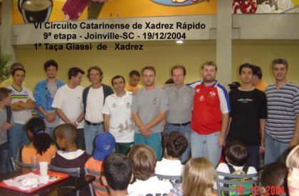 Federao Catarinense de Xadrez - FCX - Vencedores absoluto