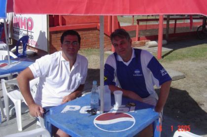 Federao Catarinense de Xadrez - FCX - GMI Andres Rodrigues e Gilson Chrestani
