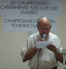 Federao Catarinense de Xadrez - FCX - Dr. Hugo