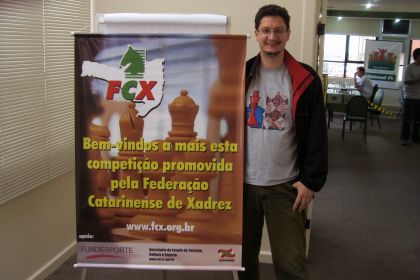 Federao Catarinense de Xadrez - FCX - MI Rodrigo Disconzi