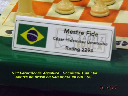 Foto 21 – São Bento do Sul – Aberto do Brasil / Semifinal 1 do 59º  Campeonato Catarinense 2013 – II Taça FMD / Xadrez Educa