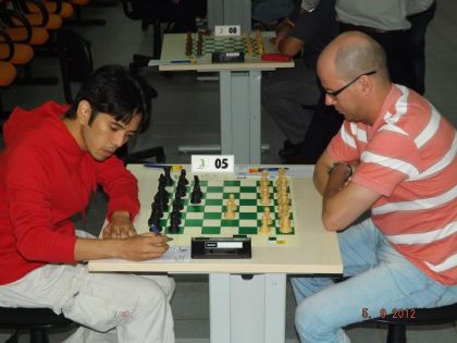 Federao Catarinense de Xadrez - FCX - Mestre FIDE Cesar Umetsubo