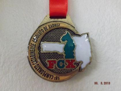 Federao Catarinense de Xadrez - FCX - Medalhas