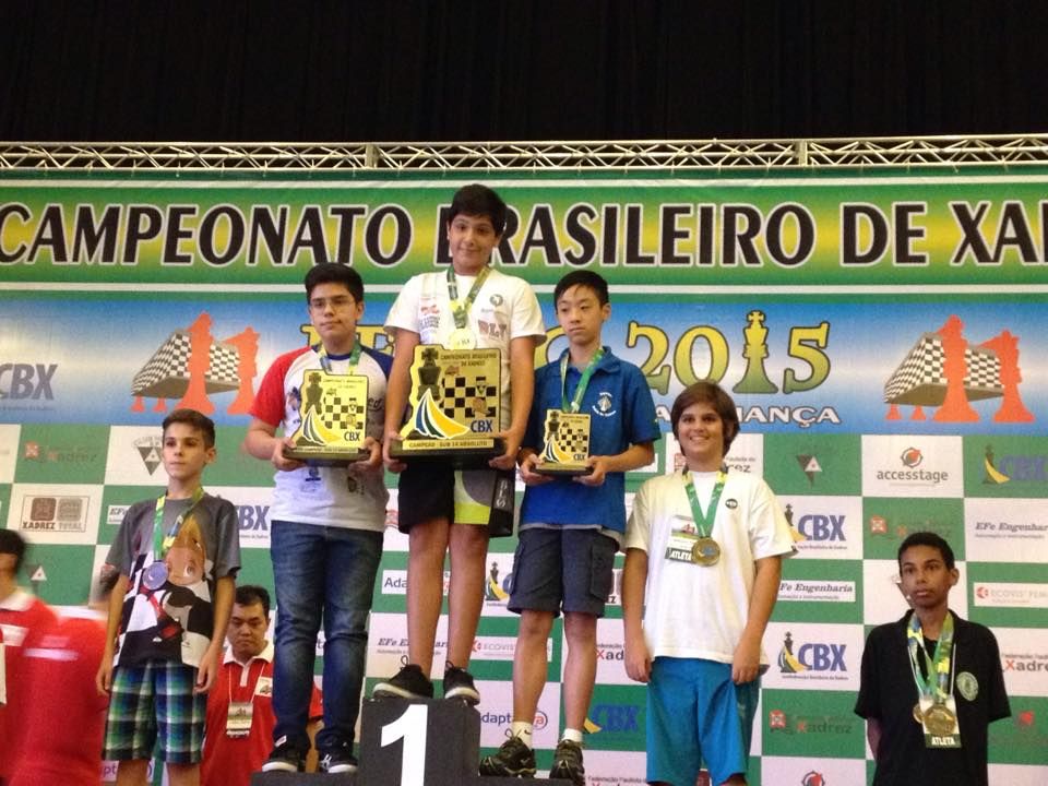Guilherme campeão brasileiro