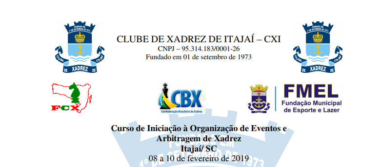 Federação Catarinense de Xadrez - FCX - (Novidades) - FCX e organizadores  do Floripa Chess Open 2020 promovem torneio de xadrez relâmpago nesta  quinta-feira (31)