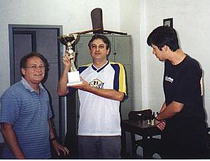 Federao Catarinense de Xadrez - FCX - Premiao do Campeo Gilson Lus Chrestani