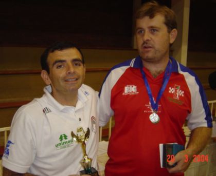 Federação Catarinense de Xadrez - FCX - Marco (LGS) e Charles (BLU