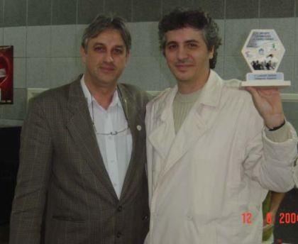 Federação Catarinense de Xadrez - FCX - Pres. e Renan o campeão
