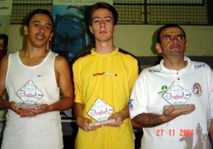 Federação Catarinense de Xadrez - FCX - Acyr, Bedin e Marco