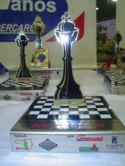 Federação Catarinense de Xadrez - FCX - belíssimo troféu