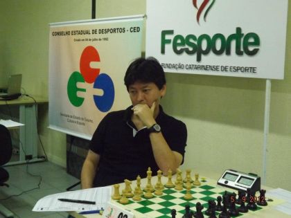 Federação Catarinense de Xadrez - FCX - GM Everaldo Matsuura